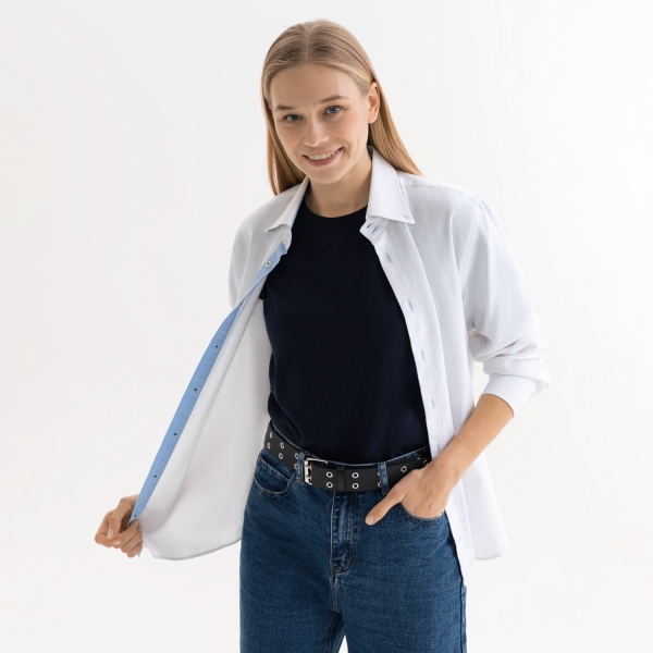 Футболка унисекс KRIS, 150 гр., темно-синяя, размер XL