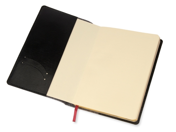 Ежедневник полудатированный портфолио А5  "PROFY" черный