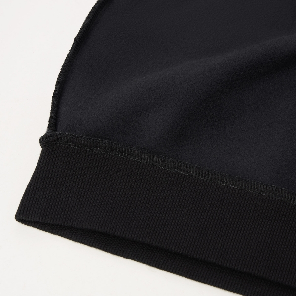 Худи релакс унисекс Баланс (Balance), с начесом, черный, размер M/L