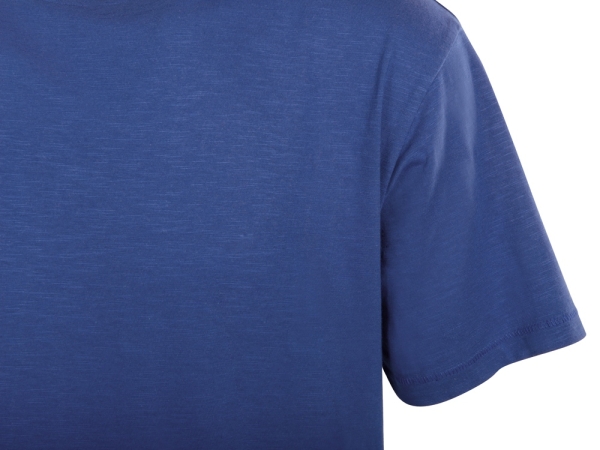 Футболка из джерси с протяжками «Portofino» унисекс, классический синий