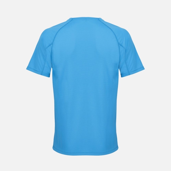 Футболка спортивная унисекс Vortex, ярко-бирюзовая
