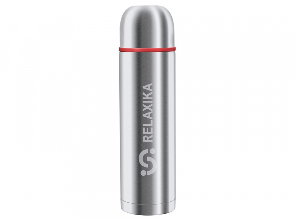 Термос Relaxika 102, 2 чашки, 1200 мл, стальной