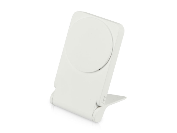 Внешний магнитный аккумулятор "MagnIQ", белый, 5000 mAh