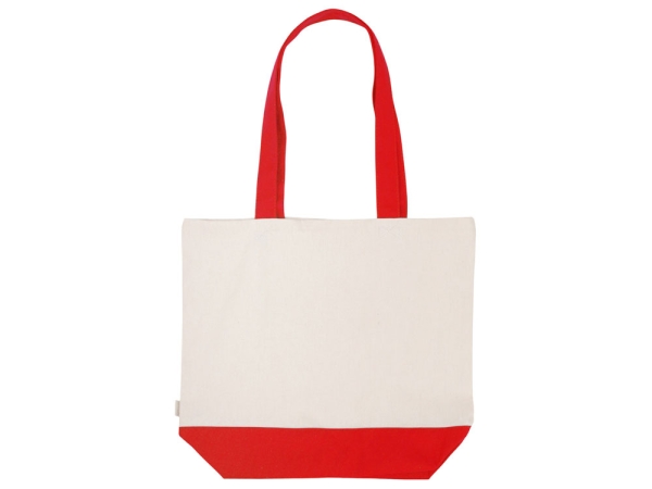 Сумка для шоппинга Cotton из переработанного хлопка 280 г, красный