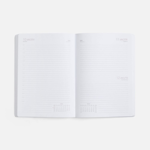 Ежедневник Flexpen Color, датированный, черный