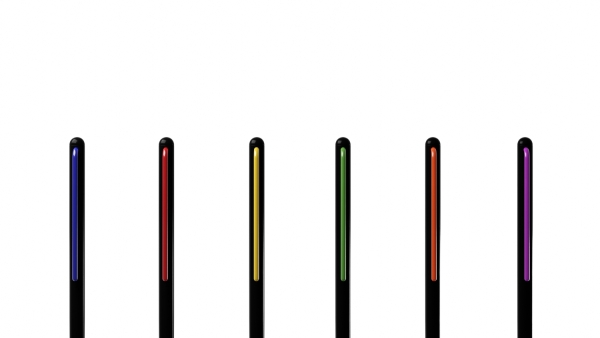 Шариковая ручка GrafeeX с фиолетовым клипом