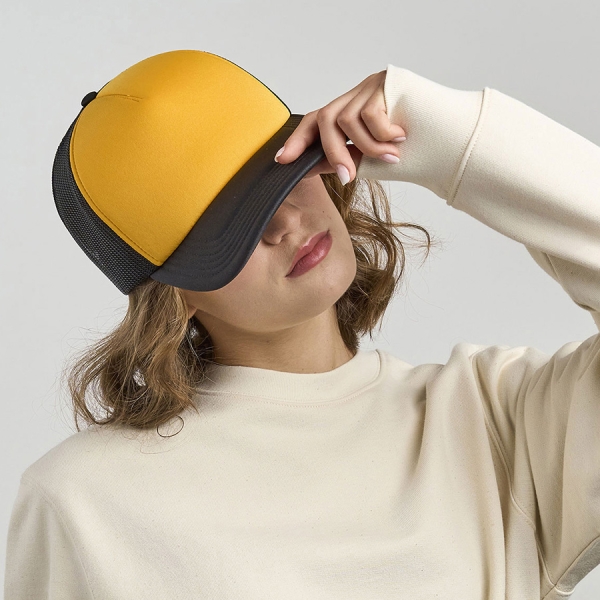 Бейсболка "RAPPER-S" 5 клиньев, пластиковая застёжка 80