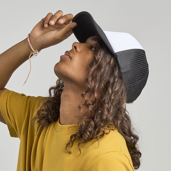 Бейсболка "RAPPER-S" 5 клиньев, пластиковая застёжка 80