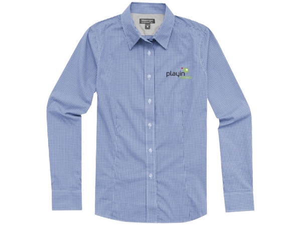 Рубашка Net женская с длинным рукавом, синий