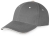 Бейсболка "New Castle" 6-ти панельная, серый/белый