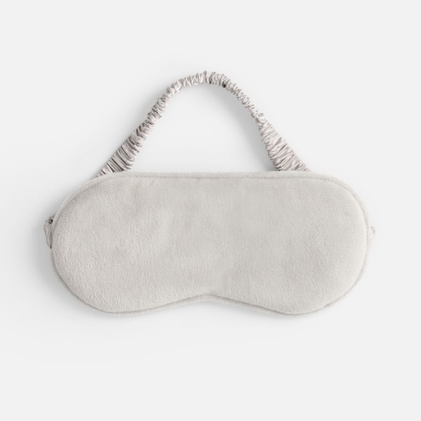 Двухстороняя маска для сна Veluto, серая