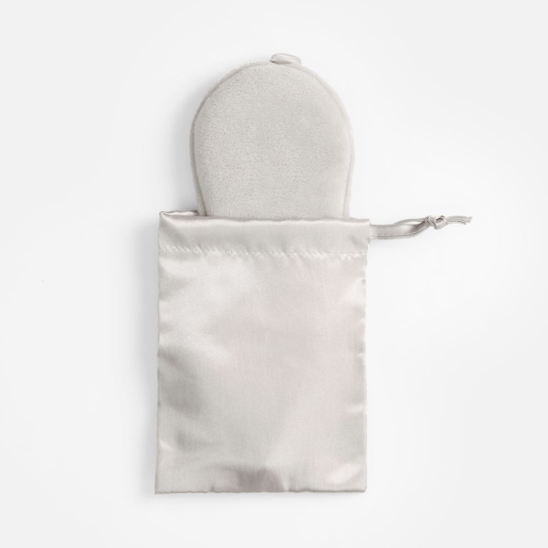 Двухстороняя маска для сна Veluto, серая