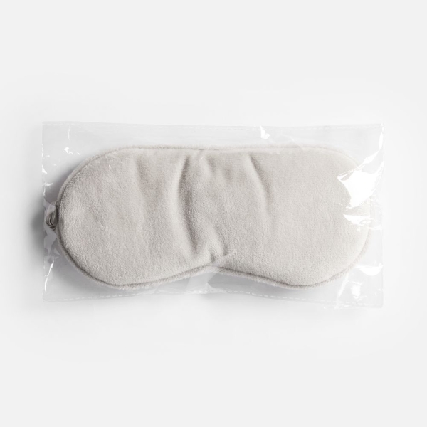 Двухстороняя маска для сна Veluto, серая