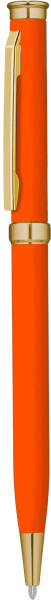 Ручка METEOR SOFT GOLD MIRROR Оранжевая 1131.05