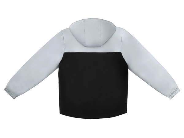 Ветровка светоотражающая «Рефлектор гибрид», светоотражающий/черный