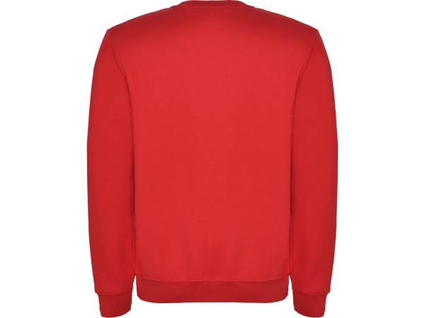 Свитшот с начесом "Clasica" унисекс, красный