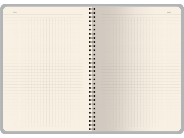 Бизнес тетрадь на гребне А5 "Pragmatic", 60 листов в клетку, зеленый