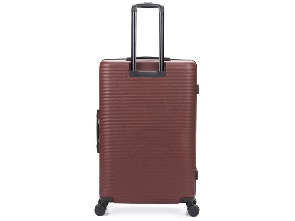 Чемодан TORBER Onego, бордовый, ABS-пластик, 69,5 х 46 х 26 см, 69 л