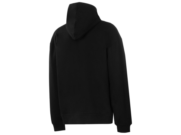 Толстовка оверсайз с капюшоном на молнии «Monaco», черный