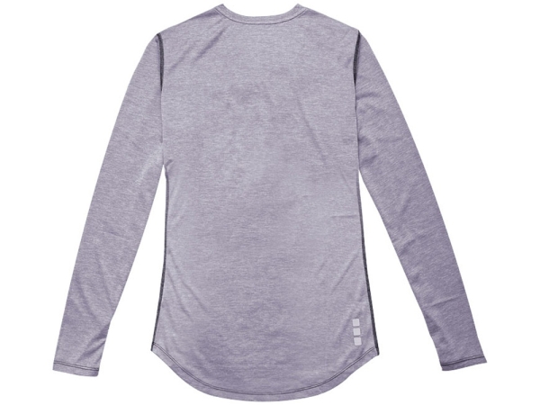 Лонгслив Quadra женский с длинным рукавом, серый