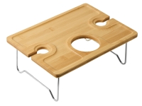 Столик бамбуковый на складных ножках "Barolo" Столик бамбуковый на складных ножках "Barolo"