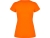 Футболка спортивная женская "Montecarlo", неоновый оранжевый