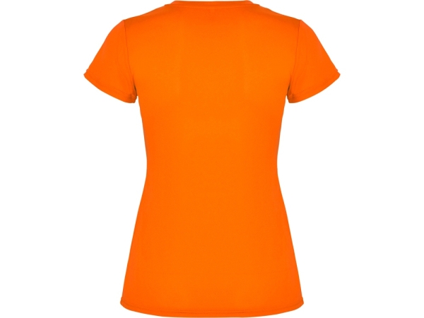 Футболка спортивная женская "Montecarlo", неоновый оранжевый