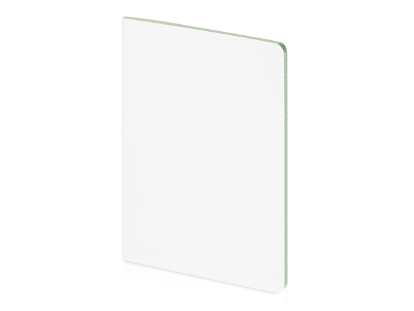 Бизнес-тетрадь А5 "Pragmatic Contrast", 40 листов в клетку, белый с салатовым срезом