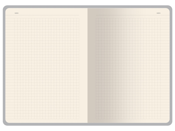 Бизнес-тетрадь А5 "Pragmatic Contrast", 40 листов в клетку, белый с салатовым срезом