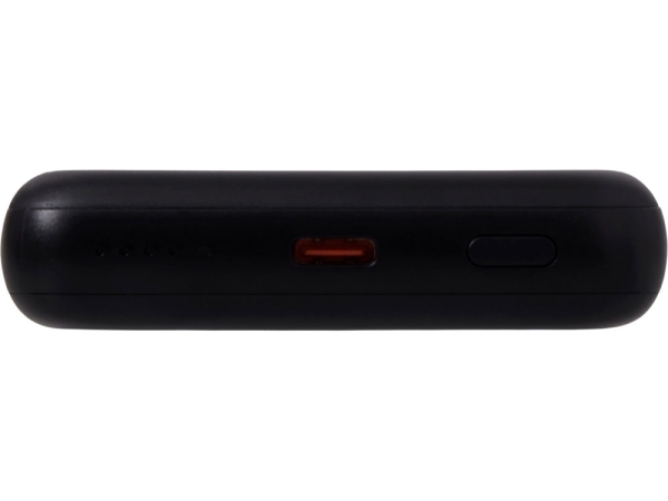 Магнитный внешний беспроводной аккумулятор «Polarix», QC/PD, 10000 мАч, черный