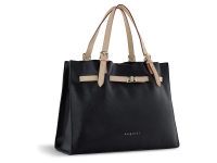 Сумка наплечная женская BUGATTI Ella, черная, полиуретан, 37,5х13,5х28 см Сумка наплечная женская BUGATTI Ella, черная, полиуретан, 37,5х13,5х28 см