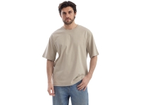 Футболка Kyoto из джерси 180 г/м2 с пич отделкой, унисекс, оливковый Футболка Kyoto из джерси 180 г/м2 с пич отделкой, унисекс, оливковый