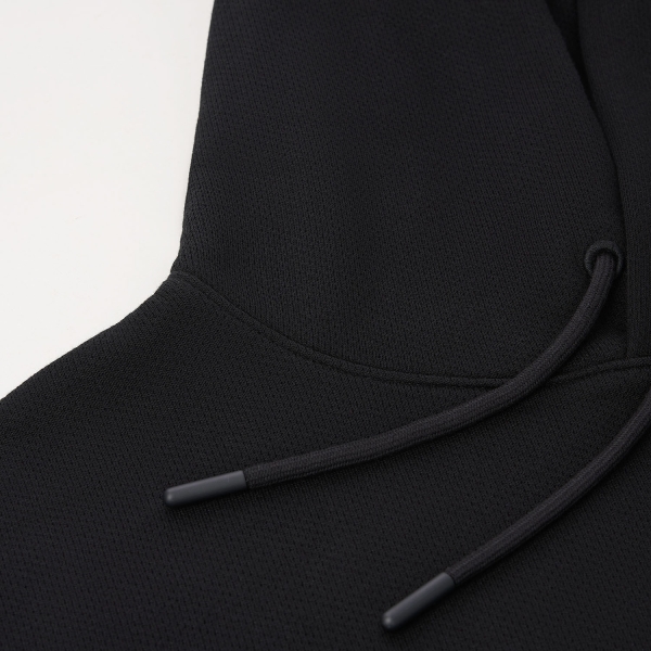 Худи релакс унисекс Баланс (Balance), с начесом, черный, размер 3XL/4XL