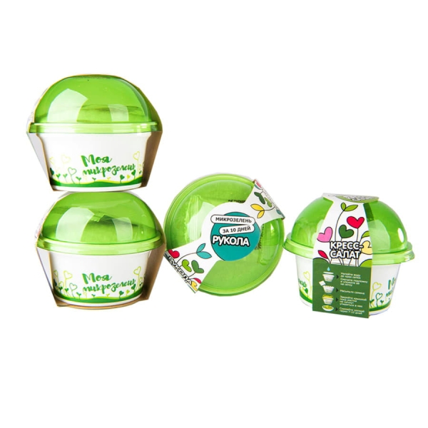 Комплект для выращивания. "Моя микрозелень": РЕДИС