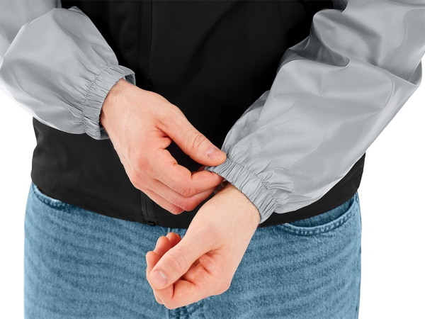 Ветровка светоотражающая «Рефлектор гибрид», светоотражающий/черный