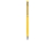 Ручка-стилус металлическая шариковая "Jucy", желтый