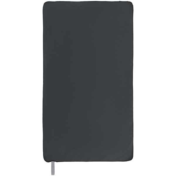 Спортивное полотенце Vigo Medium, темно-серое (графит)