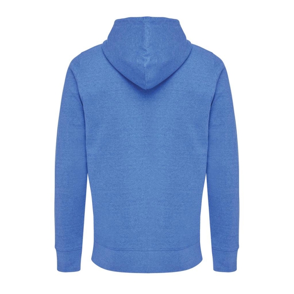 Худи на молнии Iqoniq Abisko из переработанного хлопка, унисекс, 340 г/м²