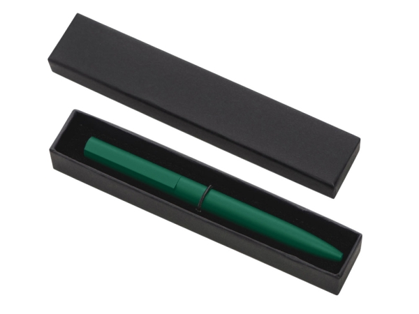 Шариковая металлическая ручка "Minimalist" софт-тач, зеленый