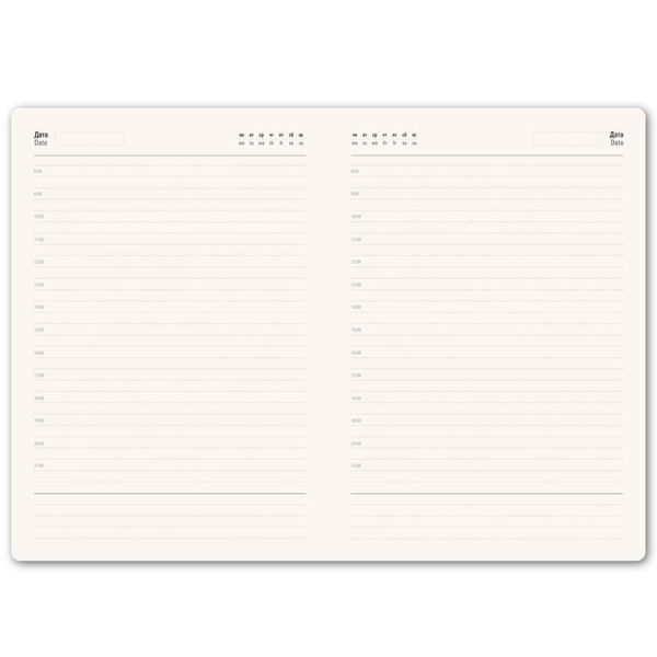 Ежедневник недатированный Mod, формат А5, в линейку