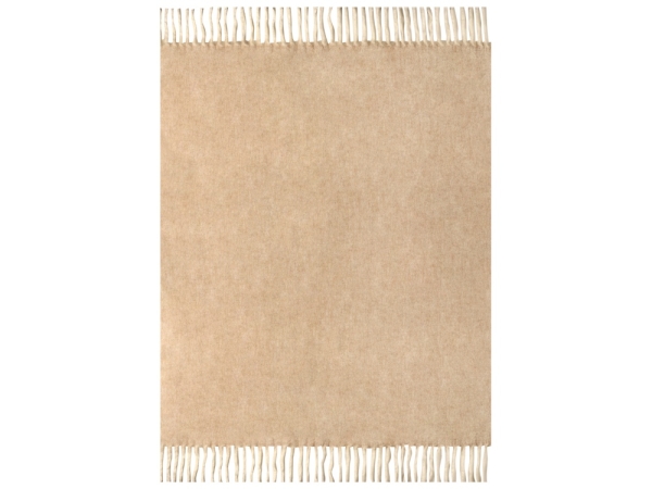 Плед Warmy с шерстью, бежевый