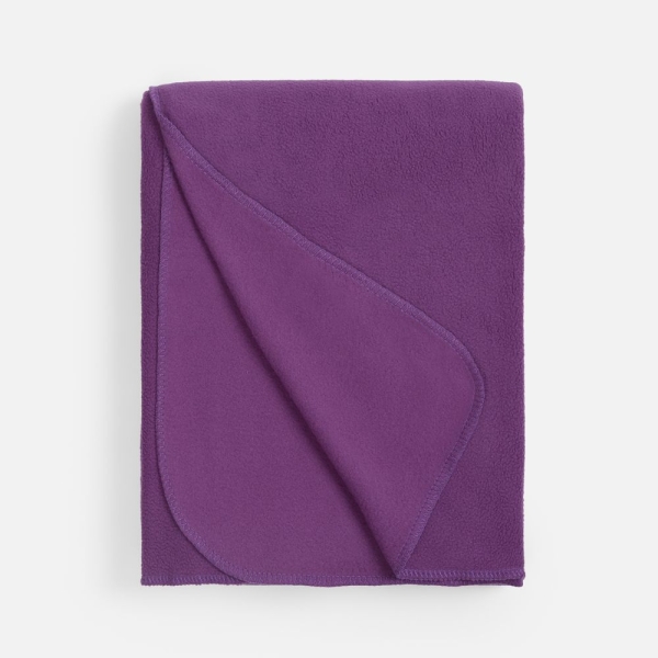 Флисовый плед Warm&Peace, фиолетовый