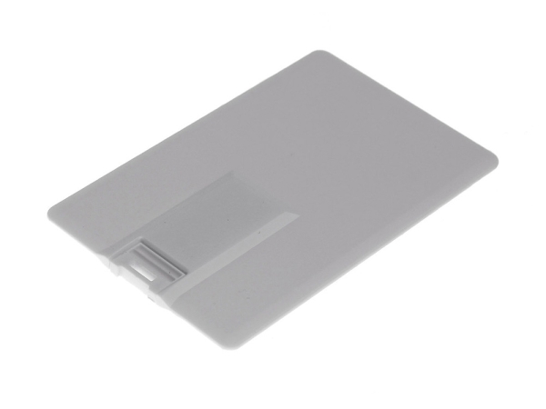 Флешка Визитка на 128 Гб, белый