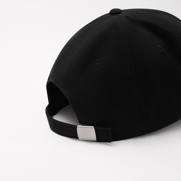 Бейсболка Аксис (Axis), 6 клиньев, черный