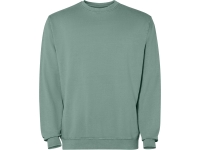 Свитшот «Jaya» унисекс, сине-зеленый выстиранный