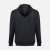 Толстовка мужская на молнии с капюшоном Amsterdam, черная