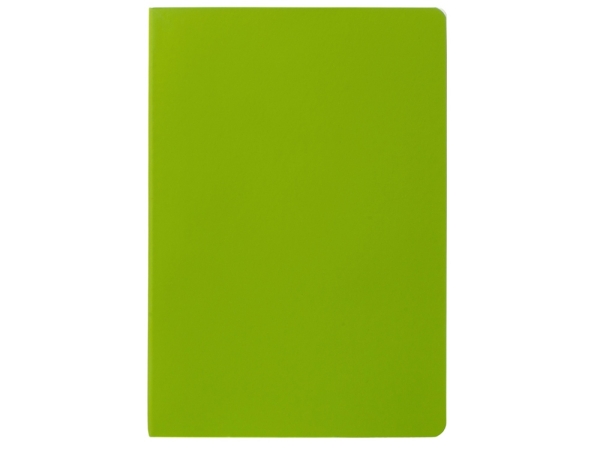 Блокнот "Wispy 2.0", гибкая обложка A5, 64 листа в линейку, зеленое яблоко