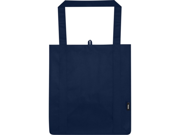 Liberty эко-сумка с прочным днищем объемом 6 л из нетканого материала, переработанного по стандарту GRS, синий navy