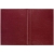 Папка адресная Nebraska, бордовая