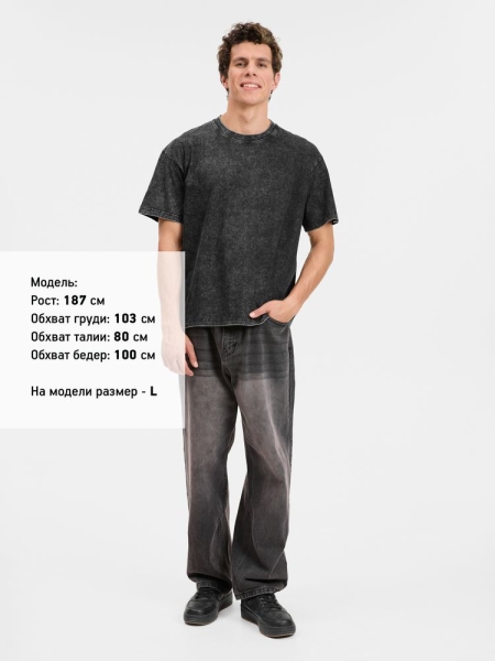 Футболка унисекс Berwi, черная